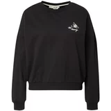 Ragwear Sweater majica 'LOLLITA' crna / bijela