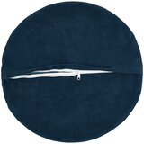  Presvlaka za jastuk 6 pcs HEERLEN Plava Ø 30 cm Mikrofibra Flis | shoptok.hr