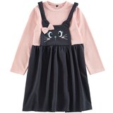 Trendyol Powder Regular Printed Cotton Knit Dress