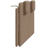  Jastuk za uzglavlje Viana boja cappuccina 120 cm od umjetne kože | shoptok.hr