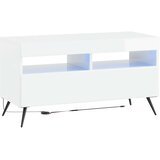  LED TV kabinet BREDA Bijela visokog sjaja Konstruirano drvo | shoptok.hr
