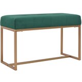 vidaXL Klop 80 cm zelen žamet Cene