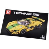  Tehnički blokovi Sportski automobil P1 GTR ŽUTO-ZELENA 368-dijelova ZA5781 | shoptok.hr