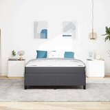  Krevetna konstrukcija Ostalo Tamno siva 140 x 190 cm | shoptok.hr