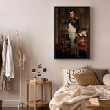  Slika - Jacques-Louis David – Napoleon Bonaparte 40x60 U crnom drvenom okviru | shoptok.hr