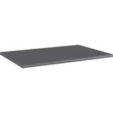 Police za knjige 4 kom visoki sjaj sive 60x40x1,5 cm od iverice | shoptok.hr