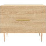  Stolić za kavu boja hrasta 50 x 50 x 40 cm konstruirano drvo | shoptok.hr