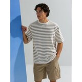 Sinsay Pamučna majica na pruge | shoptok.hr