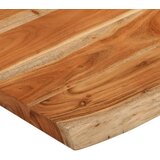 Stolna ploča 90x60x3 8 cm pravokutna bagremovo drvo živi rub | shoptok.hr