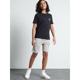 Quiksilver Hlače 'Easy Day' pegasto siva / oranžna / bela | Shoptok.si