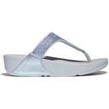 Fitflop Japonke LULU CRYSTAL EMBELLISHED TOE-POST Modra | Shoptok.si