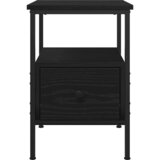  Noćni ormar Crni hrast 34 x 36 x 50 cm Konstruirano drvo | shoptok.hr