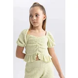 Defacto Crop Top Short Sleeve T-shirt