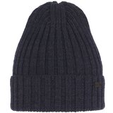 AGBO Men's winter hat navy blue merino wool Timon Cene