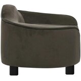 SOFA za pse tamnosiva 67 x 47 x 36 cm plišana | shoptok.hr