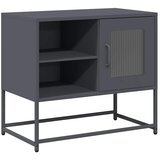 Maison Chic TV omarica - TV stojalo - Televizijska omarica antracit 68x39x60,5 cm jeklo, (21699168) Cene