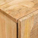  Strani šal 2 pcs Rjava 60 x 33 x 75 cm Masiven les manga, (5000155747) | Shoptok.si