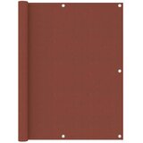 Balkonski zastor terakota 120 x 500 cm od tkanine Oxford | Eponuda.com