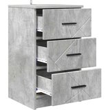  Noćni ormar Beton siva 38 x 38 x 66 cm Konstruirano drvo | shoptok.hr
