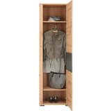 XORA garderobna omara antracit, barve hrasta | Shoptok.si