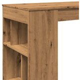  Barski stol s stalcima boja hrasta 102x50x103,5 cm drveni | Eponuda.ba