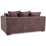 Scandic Temno rjava sedežna garnitura iz umetnega usnja 175 cm Hamburg – | Shoptok.si