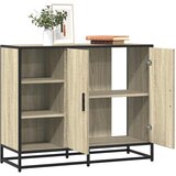 vidaXL Komoda sonoma hrast 92x35x76 cm izrađeno drvo Cijene
