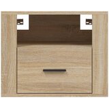  Zidni noćni ormarić boja hrasta sonome 50x36x40 cm | shoptok.hr