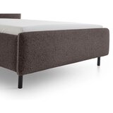 Meise Möbel Antracitno sivi tapecirani bračni krevet bez podnice 160x200 cm Primo – | shoptok.hr