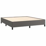  Okvir za krevet sivi 160x200 cm od umjetne kože | shoptok.hr