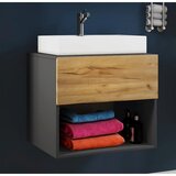 MID.YOU Kombiniran Umivalnik Lendas, Siva, Hrast | Shoptok.si