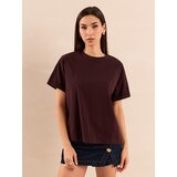 Sinsay Jednobojna pamučna majica kratkih rukava | shoptok.hr