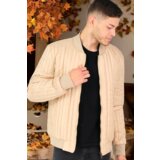 Dewberry M8643 MEN'S COAT-PLAIN CREAM | shoptok.hr
