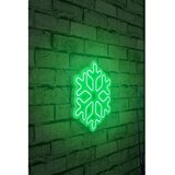 WALLXPERT led dekoracija snowflake green Cene