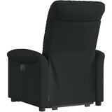vidaXL Naslonjač na podizanje od tkanine crni | shoptok.hr