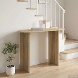  Konzolna stolica s pohranom Hrast sonoma 100 x 39 5 x 75 cm - Hrast sonoma | shoptok.hr