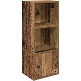 Maison Chic Knjižna omara - Knjižni regal starinski les 31x24x77 cm inženirski les, (21726324) | Shoptok.si