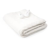  Električni Grijač Kreveta za Dvije Osobe Blewarm InnovaGoods 60+60 W 140 x 160 cm Bijela | shoptok.hr