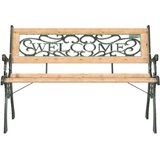  Vrtna klupa 122 cm od masivne jelovine | shoptok.hr