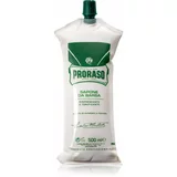 Proraso green shaving cream krema za britje z mentolom in evkaliptusom 500 ml za moške