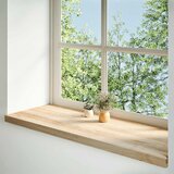  Prozorske klupice 2 kom 120x40x2 cm netretirane masivne hrast | shoptok.hr