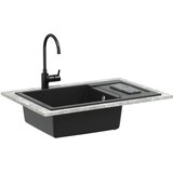  Umivaonik Crna 780 x 500 mm 80% kvarc i 20% smola | Eponuda.com
