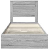  Postelja s shranjevanjem z vzglavjem Siva Sonoma 75 x 190 cm, (5000105924) | Shoptok.si