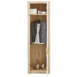 Zandiara Garderobna Omara Kashmir New, Bela, Barva Hrasta | Shoptok.si