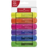 Faber-Castell Faber-Castell: 1546 Neon fluorescent 6-delni set označevalnikov besedila | Shoptok.si