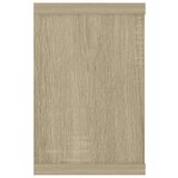 vidaXL Stenske police kockaste 2 kosa sonoma hrast 60x15x23 cm, (20620616) | Shoptok.si
