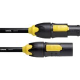 Cordial CFCA 1\,5 FCB-TRUE 1 tok priključni kabel [1x ženski konektor powercon - 1x powercon moški konektor] 1.50 m črna, (20429777) | Shoptok.si