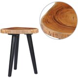 vidaXL Klubska mizica 40x45 cm trdna tikovina, (20711386) | Shoptok.si