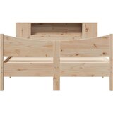 vidaXL Okvir kreveta bez madraca 160 x 200 cm od masivne borovine | shoptok.hr