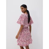 Reserved Haljina od viskoze - crvena | shoptok.hr